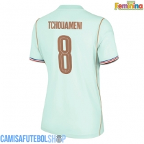 Camisa de time de futebol França Aurelien Tchouameni #8 Replicas 2º Equipamento Feminina Mundo 2026 Manga Curta